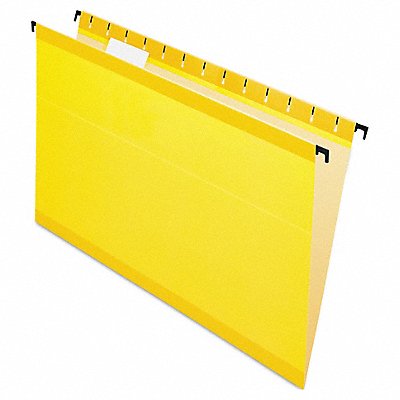 GRAINGER PFX615315YEL Hanging File Folders Yellow PK20
