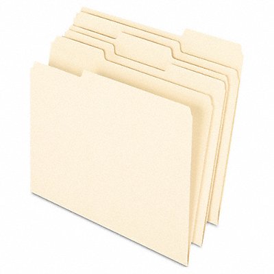 GRAINGER PFX74520 Letter File Folders Manila PK100