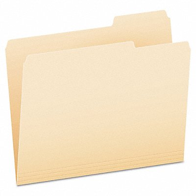 GRAINGER PFX752133 Letter File Folders Manila PK100