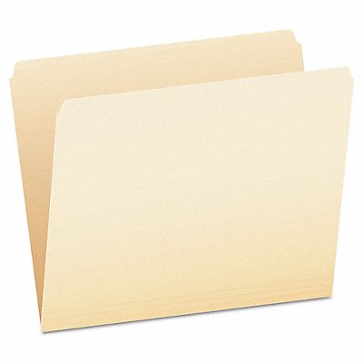 GRAINGER PFX752 Letter File Folders Manila PK100