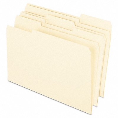 GRAINGER PFX76520 Legal File Folders Manila PK100