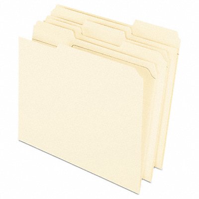 GRAINGER PFXR75213 Letter File Folders Manila PK100