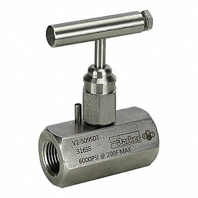 PARKER V2509SDT Needle Valve 1/2 in Pipe FNPT x FNPT