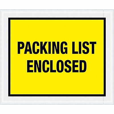 GRAINGER PL428 Packing List Envelopes 12 x 10