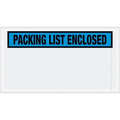 GRAINGER PL431 Packing List Envelopes 10 x 5 1/2