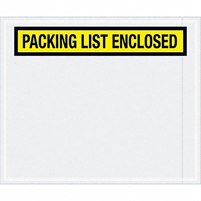 GRAINGER PL433 Packing List Envelopes 12 x 10