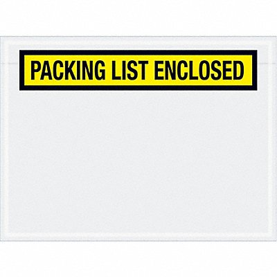 GRAINGER PL460 Packing List Envelopes 5 x 6 3/4