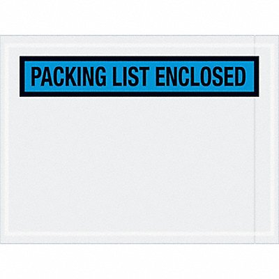 GRAINGER PL488 Packing List Envelopes 6 x 4 1/2