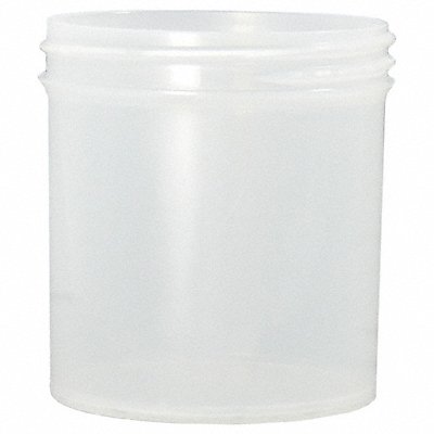 QORPAK PLA03350 Jar PP 96 mm H 89 mm Dia 16 oz PK96