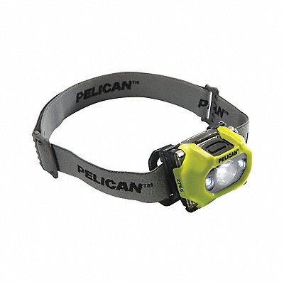 PELICAN 2765C LED Headlamp 14 hr 155 Max Lumens Yellow
