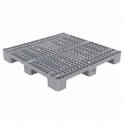 VESTIL PLPS4848 Plastic Pallet 4400 lb 48 x 48
