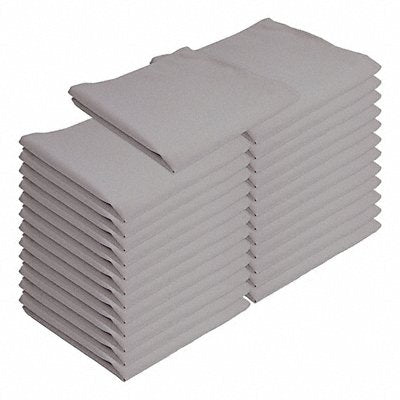 MONARCH PNPNAPGREY25 Table Linens Polyester 20 L PK25