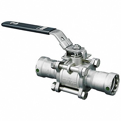 VIEGA MEGAPRESS 86530 Manual 2-Way Ball Valve Press 316 SS
