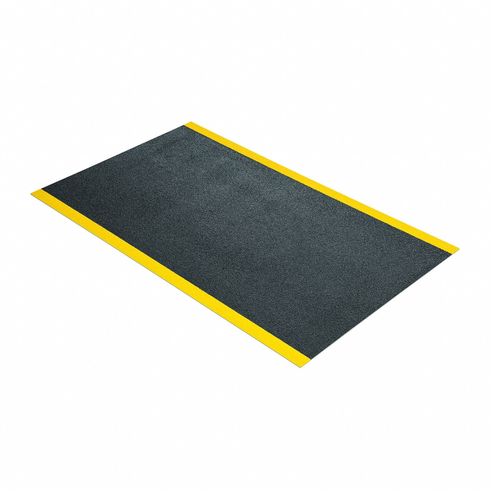 PIG FLM5001GBY Traction Mat Rectangle Black 5 ft L