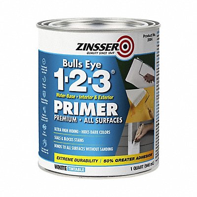 ZINSSER 2004 Stain Blocking Primer/Sealer White 1 qt.
