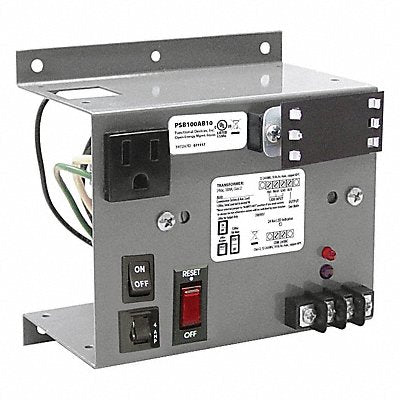 FUNCTIONAL DEVICES INC / RIB PSB100AB10 Class 2 Transformer 100VA Open Wall