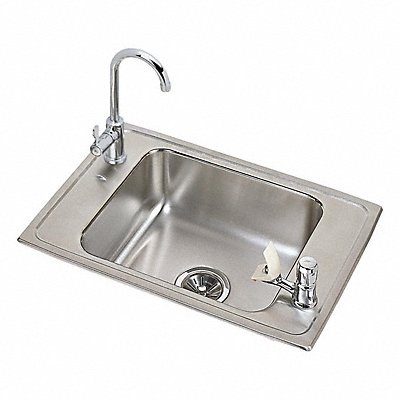 ELKAY PSDKR2517C Elkay SS Single Bowl