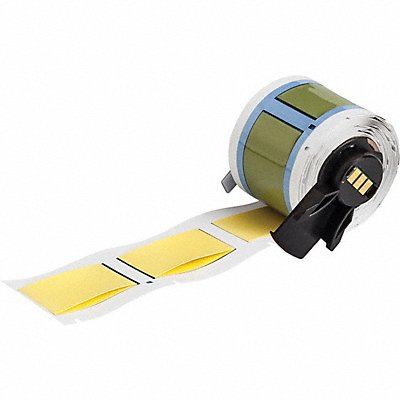 BRADY M610001342YL Sleeve 1 in W 1 43/64 in H Die-cut