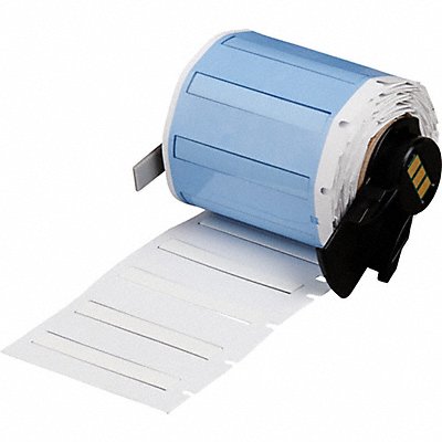 BRADY M6125175345WT Sleeve 1 3/4 in W 15/64 in H Die-cut