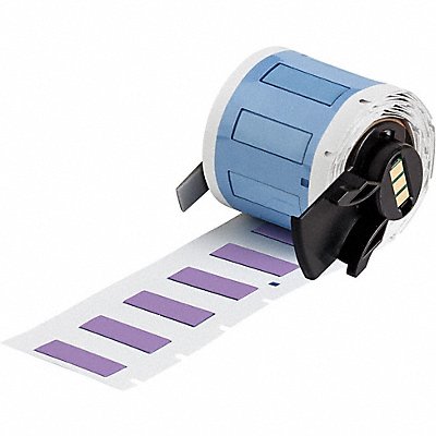 BRADY M61871342VT Sleeve 1 in W 21/64 in H Die-cut