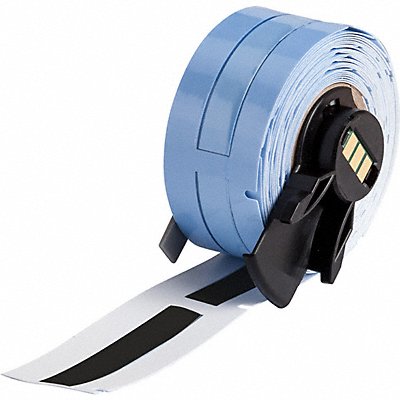 BRADY M61872342BKR Sleeve 2 in W 21/64 in H Die-cut