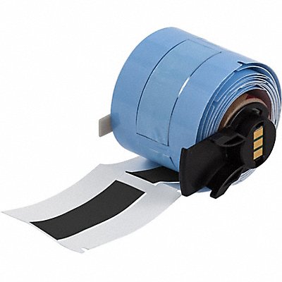 BRADY M62502342BKR Sleeve 2 in W 7/16 in H Die-cut