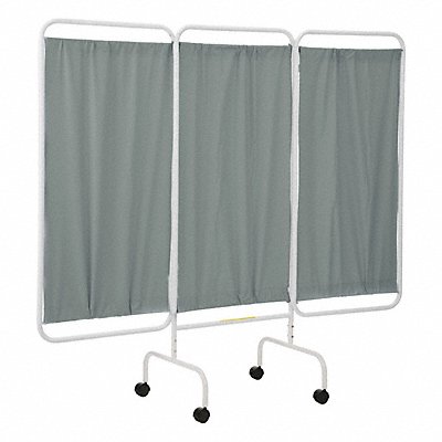 R B WIRE PRODUCTS INC. PSS3CAMLGG Privacy Screen 3 Panel 69inH Green