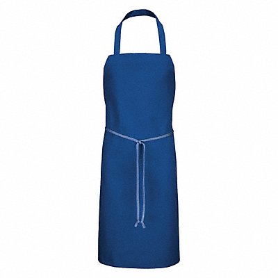 RED KAP 1430RB3033 Bib Apron Universal Twill Royal Blue