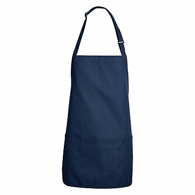 RED KAP TT32NV2824 Bib Apron Universal Twill Navy