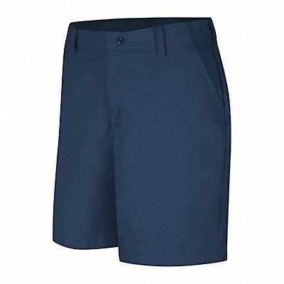 RED KAP PT27NV2008 Womens Industrial Plain Front Short
