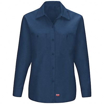 823TL0 RED KAP SX11NV F LS MIMIX WORK SHIRT NAVY