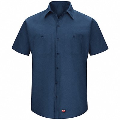 823TJ1 RED KAP SX20NV M SS MIMIX WORK SHIRT NAVY