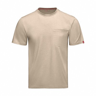 RED KAP TKM2SDSSS M SAND COOL Stainless Steel PKT TEE S EL LUF EL604H