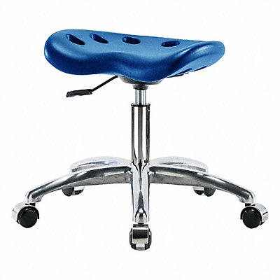 BLUE RIDGE ERGONOMICS PTDHSLCRCCBLU Tractor Stool 300 lb Cap. Blue