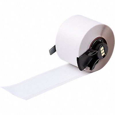 BRADY M6C1300483 Label 1 19/64 in W Indoor White