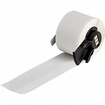 BRADY M6C106427 Label 1 1/2 in W Clear White
