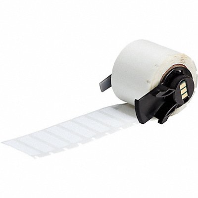 BRADY M6112490 Label 1 1/4 in W White