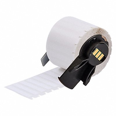BRADY M628499 Label 1 1/2 in W White