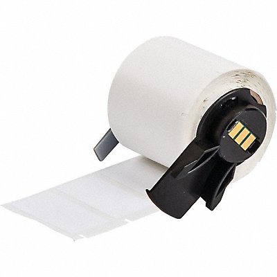BRADY M630483 Label 1 1/2 in W White