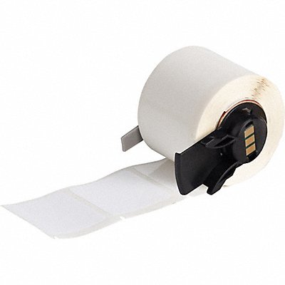 BRADY M632483 Label 1 1/2 in W White