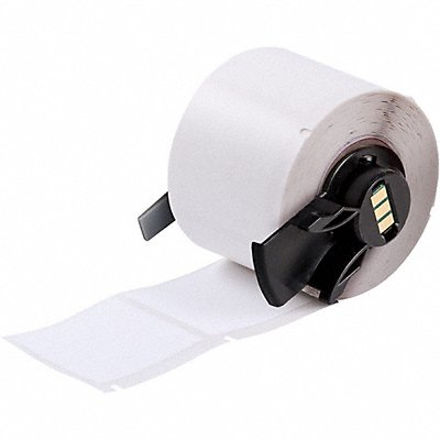BRADY M632489 Label 1 1/2 in W White