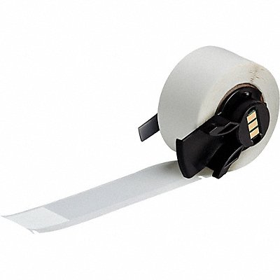 BRADY M679461 Label 3 3/4 in W Clear White