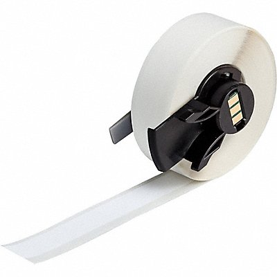 BRADY M6C500489 Label 1/2 in W Indoor White