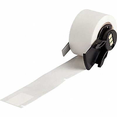 BRADY M686461 Label 19/32 in W Clear White