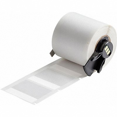 BRADY M688427 Label 1 3/4 in W Clear White
