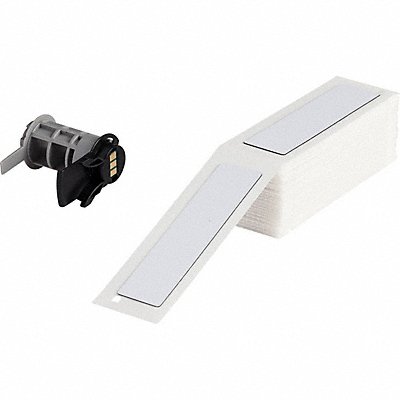 BRADY M6174593 Label 1 in W White