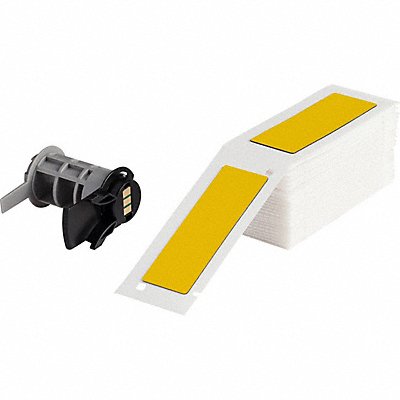 BRADY M6176593YL Label 1 in W Yellow