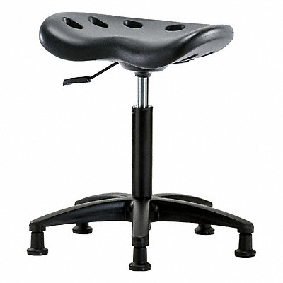 BLUE RIDGE ERGONOMICS PTMBSLRGNFRGBLK Tractor Stool 300 lb Cap. Black