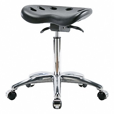 BLUE RIDGE ERGONOMICS PTMBSOCRNFCCBLK Tractor Stool 300 lb Cap. Black