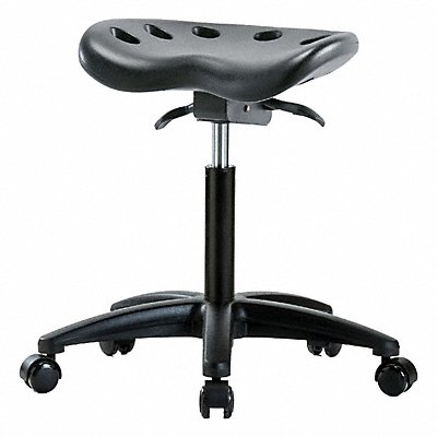 BLUE RIDGE ERGONOMICS PTMBSORGNFRCBLK Tractor Stool 300 lb Cap. Black